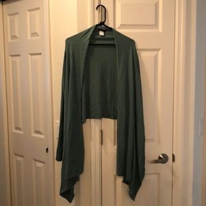 BCBG MAXAZRIA wrap sweater